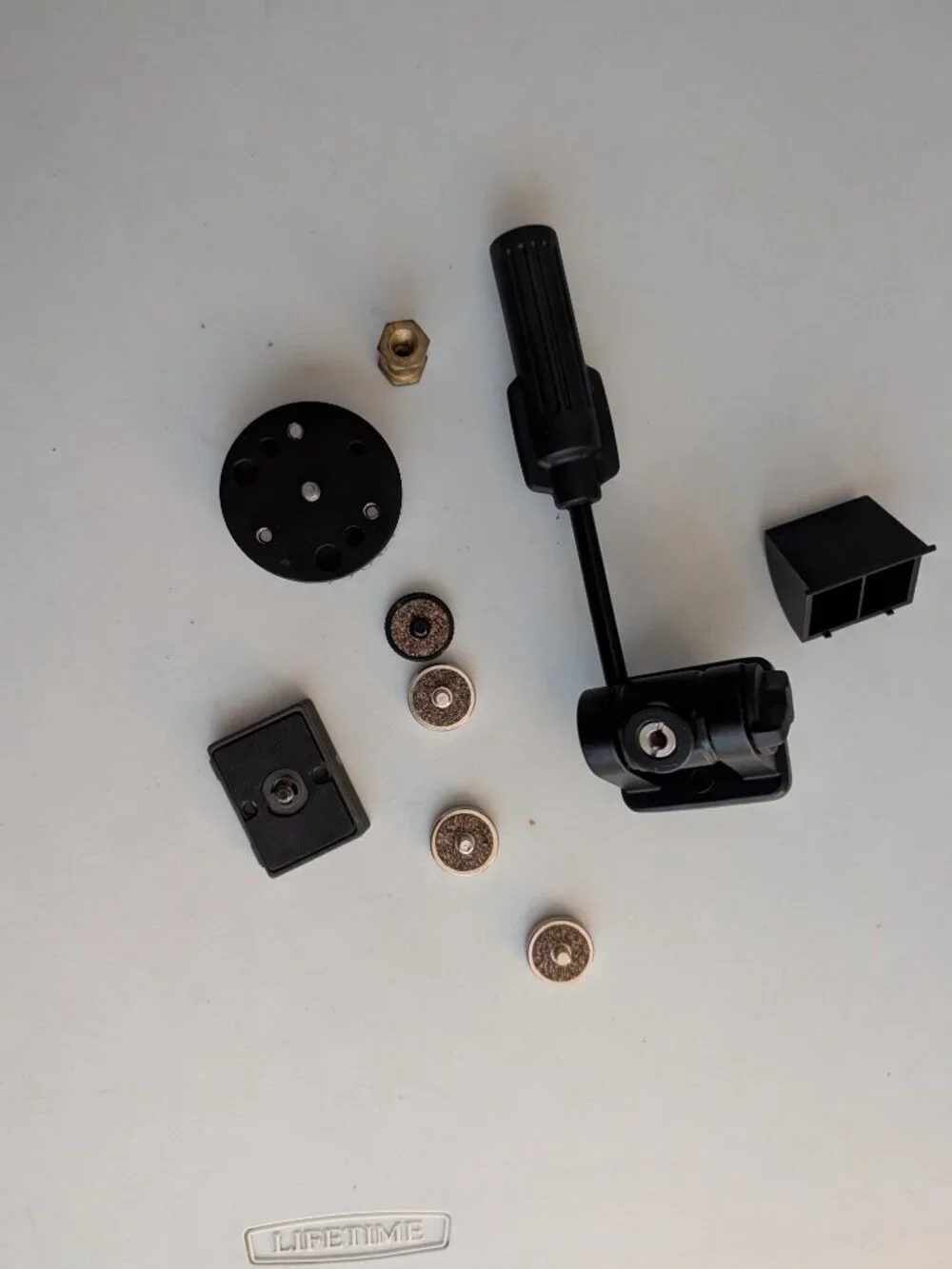 handle and adapters for tripod